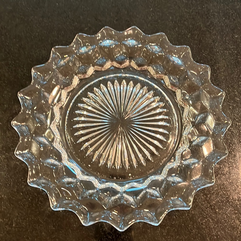 (Set of 2) Fostoria American Salad Plates